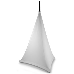Hoes voor luidsprekerstatief 120 cm wit