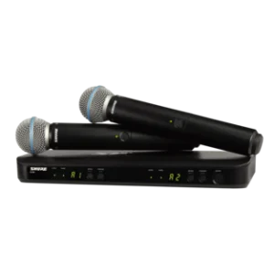 Shure draadloze microfoon set
